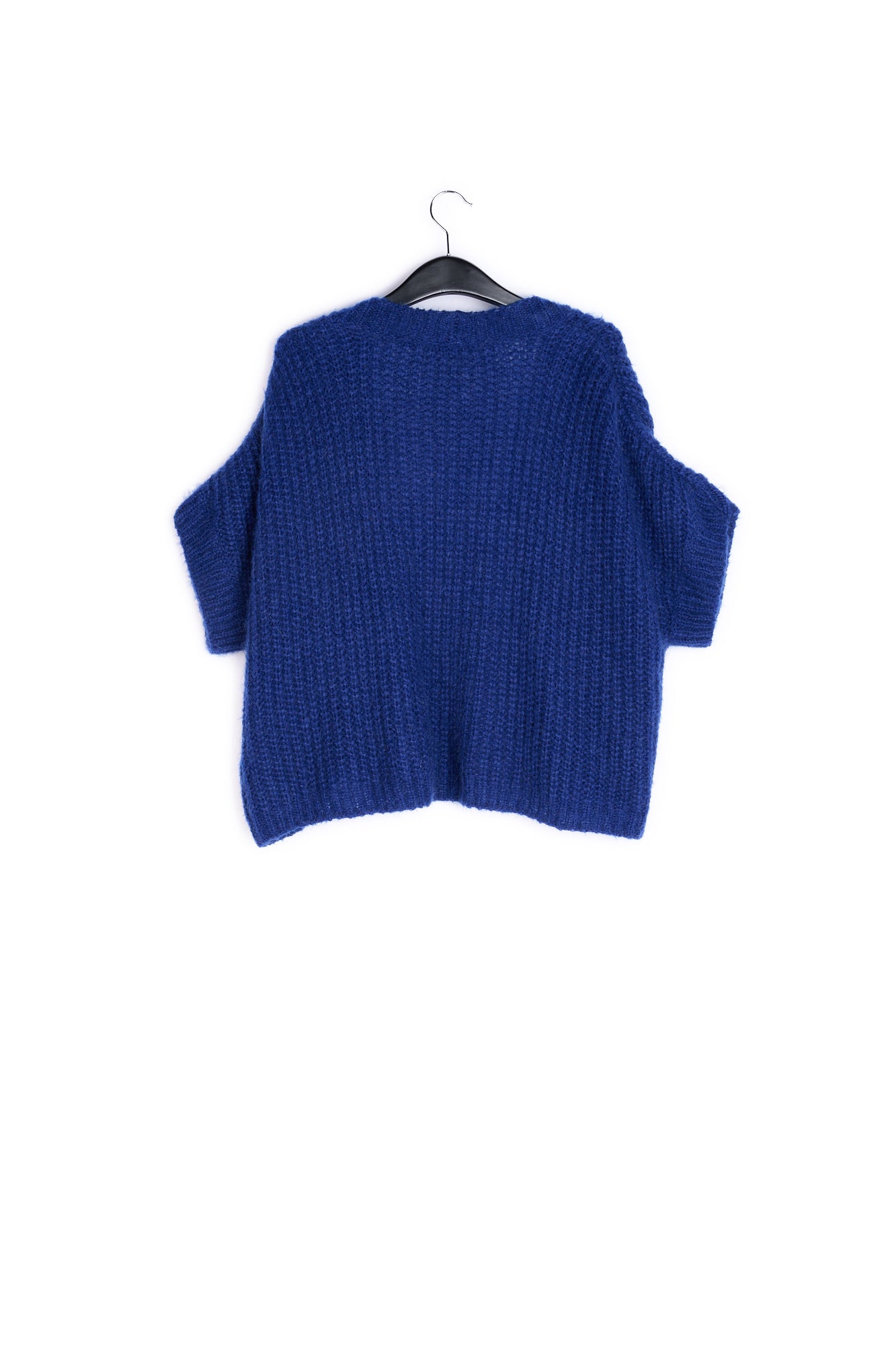 Blue mohair-blend cardigan RE—SSENTIEL | Essentiel second hand