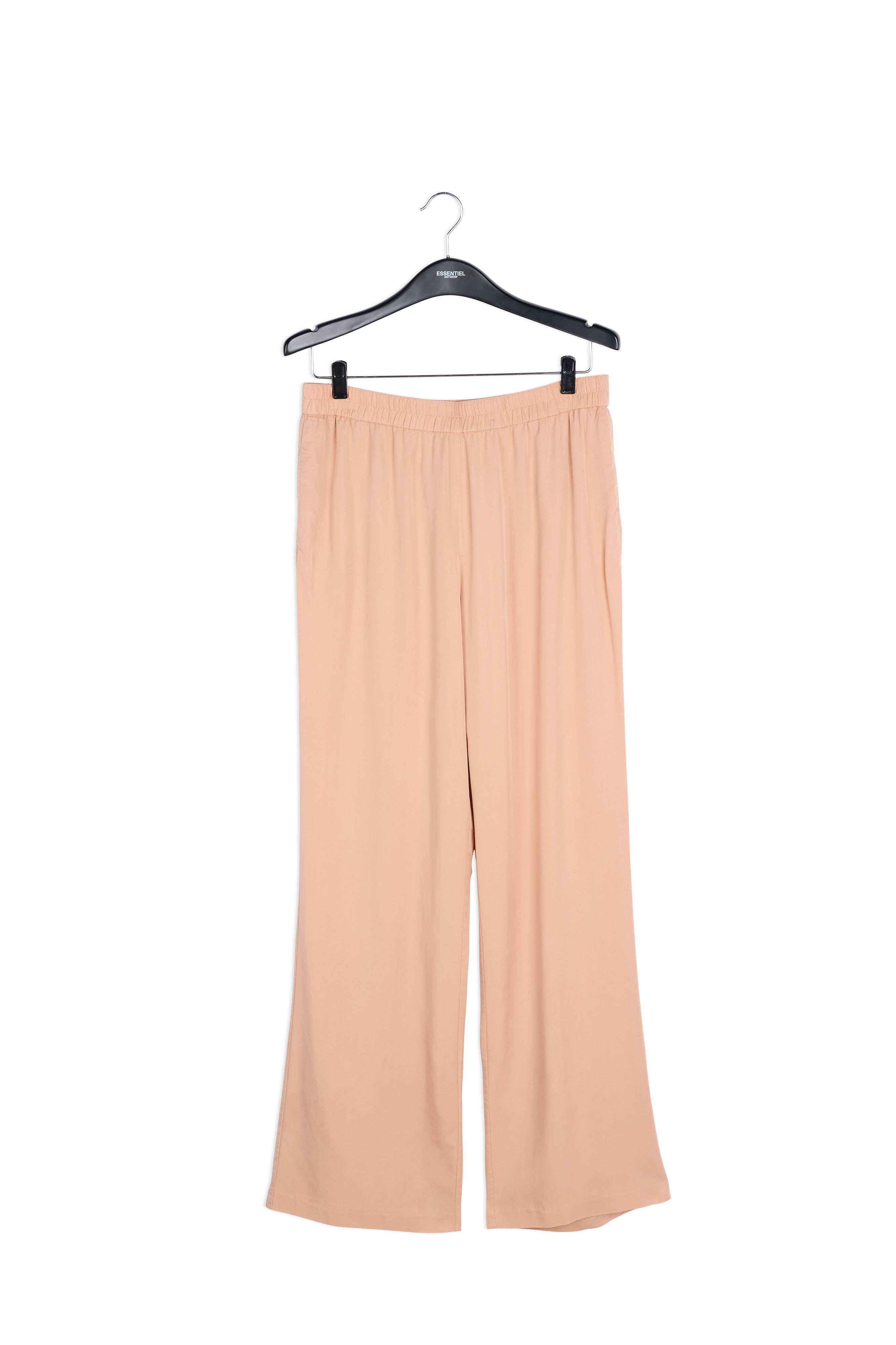 Lichtroze broek met rechte pijpen RE—SSENTIEL | Essentiel second hand