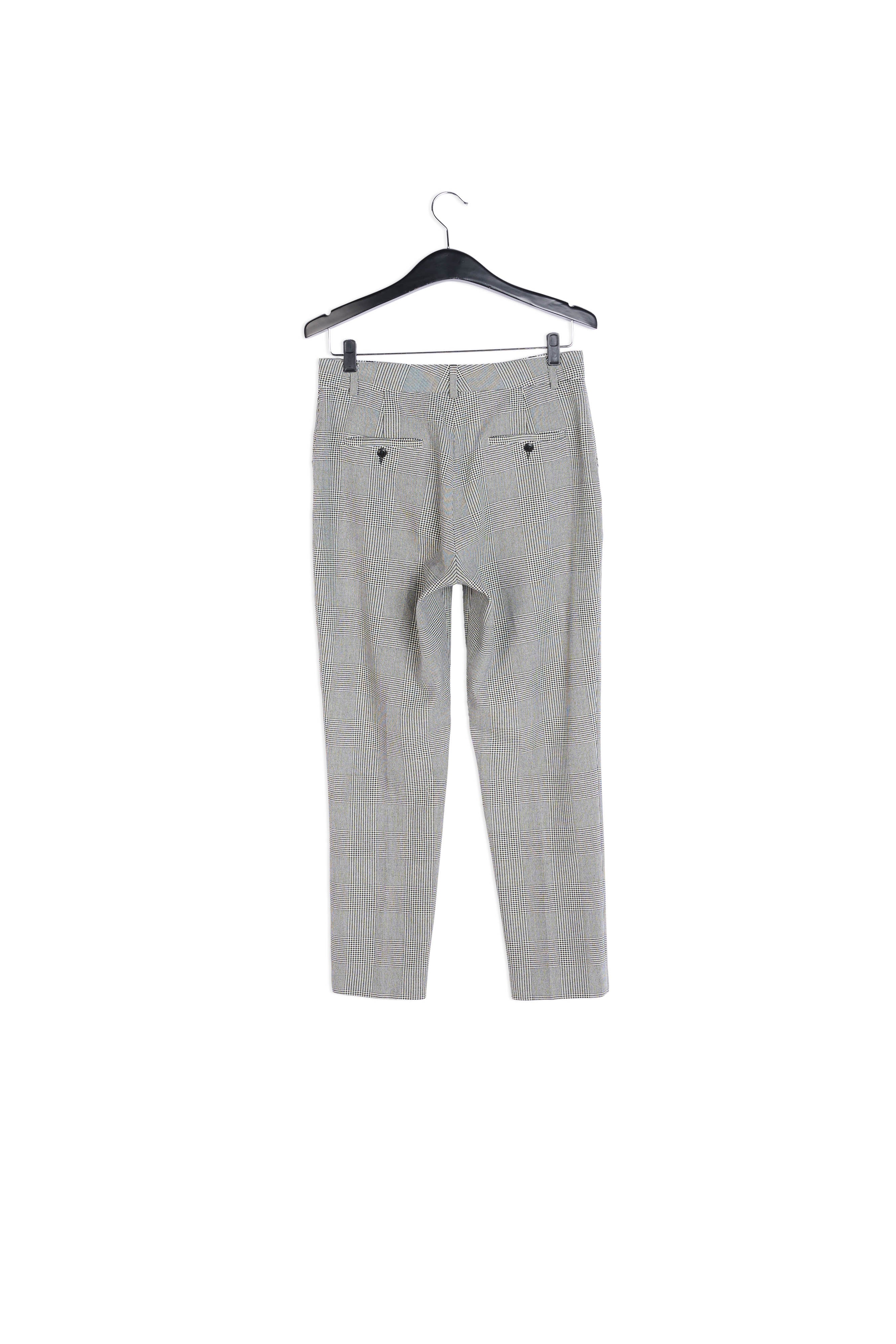 Black and white checked pants RE—SSENTIEL | Essentiel second hand