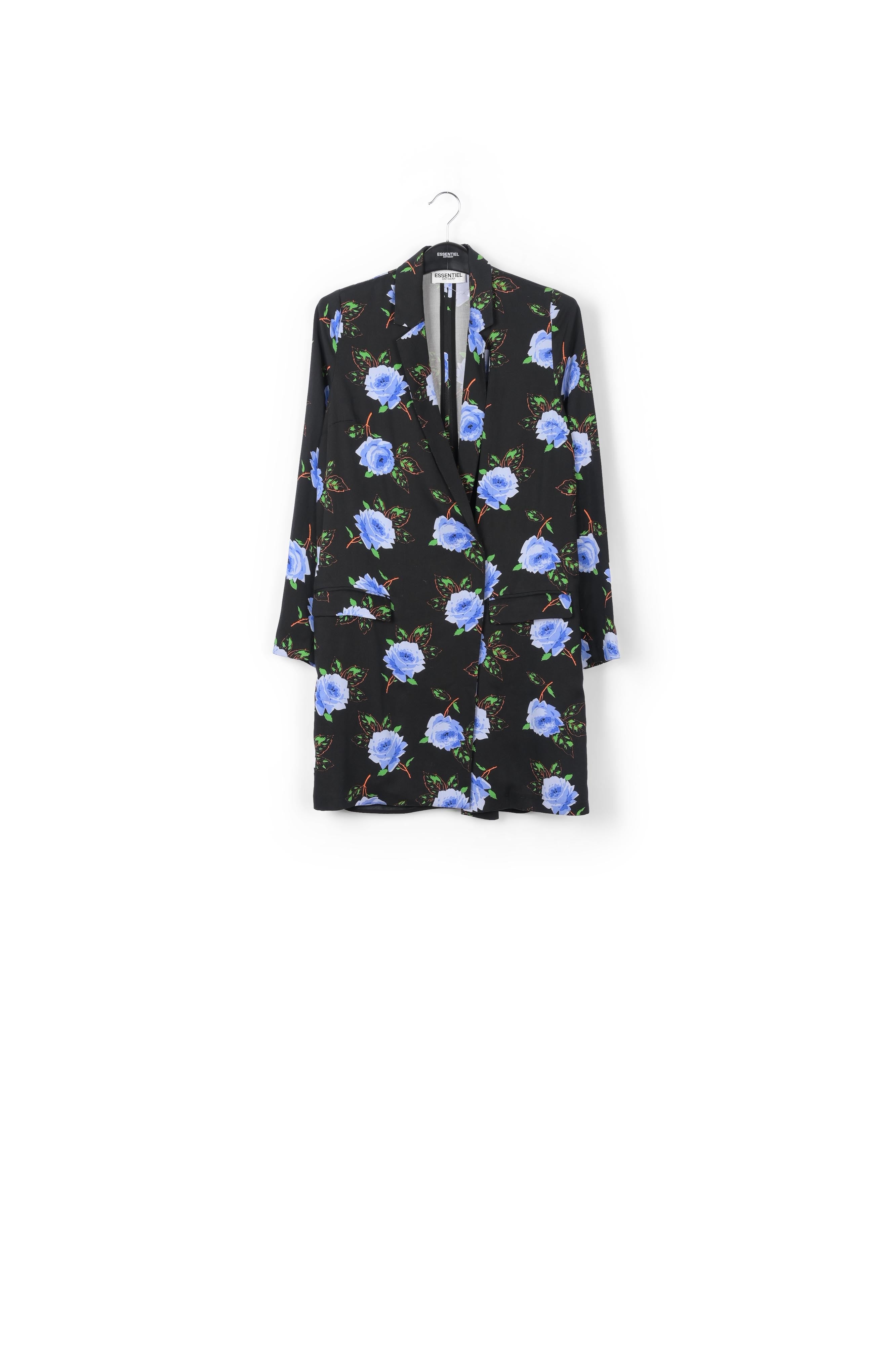 Mini robe croisée foncée à imprimé fleuri RE—SSENTIEL | Essentiel second hand