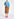 Blue mohair-blend knit Faume - seconde main