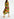 Multicolor midi-length shirt dress with paint stroke print Faume - seconde main