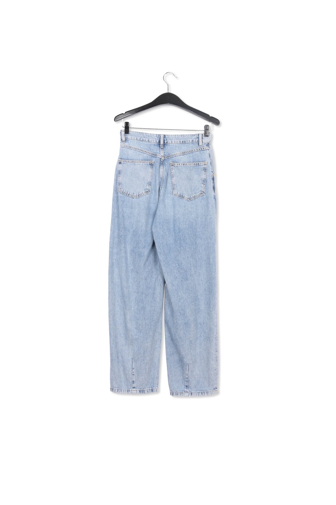 Blue high-waisted tapered jeans RE—SSENTIEL | Essentiel second hand