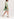 Mint green floral-print a-line dress Faume - seconde main