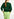 Dark green knitted sweater with fitted waist Faume - seconde main