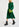 Robe midi vert foncé Faume - seconde main