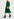 Dark green midi-length dress Faume - seconde main