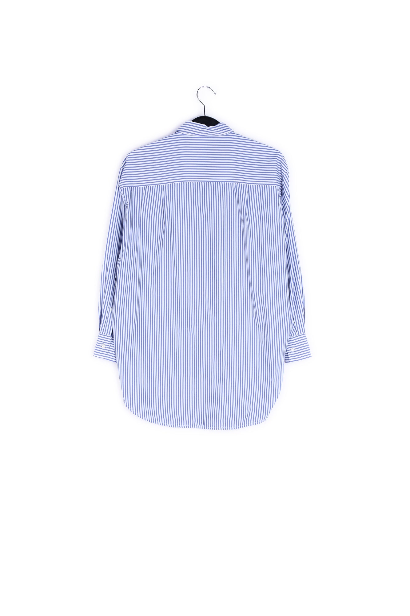 Blue and white striped shirt with rhinestone-embellishment RE—SSENTIEL | Essentiel second hand