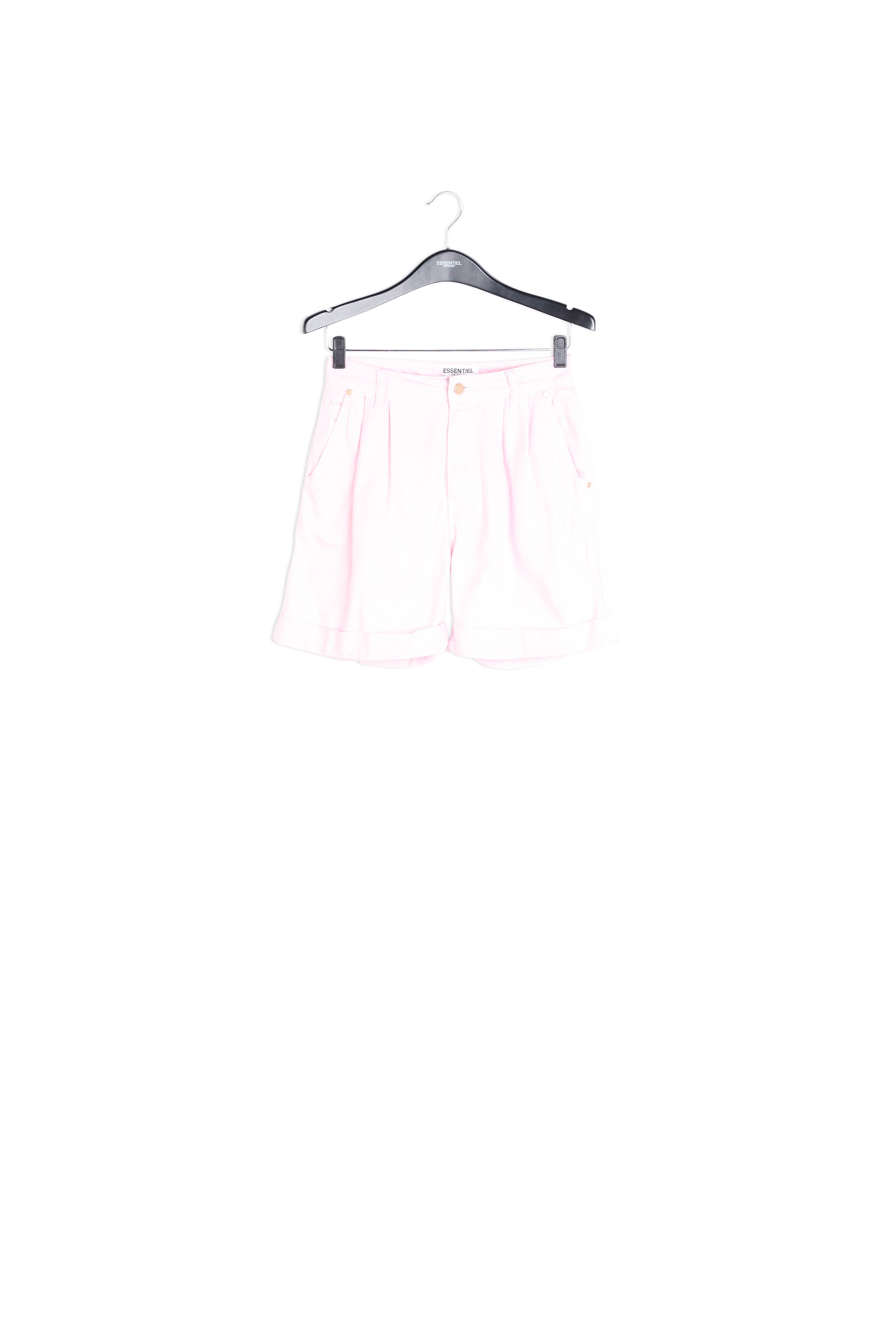Short boyfriend en denim rose clair RE—SSENTIEL | Essentiel second hand