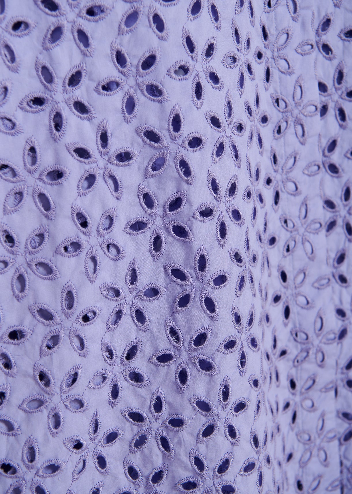 Blue broderie anglaise cotton shirt RE—SSENTIEL | Essentiel second hand