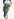 Silver sequin-embellished pencil skirt Faume - seconde main