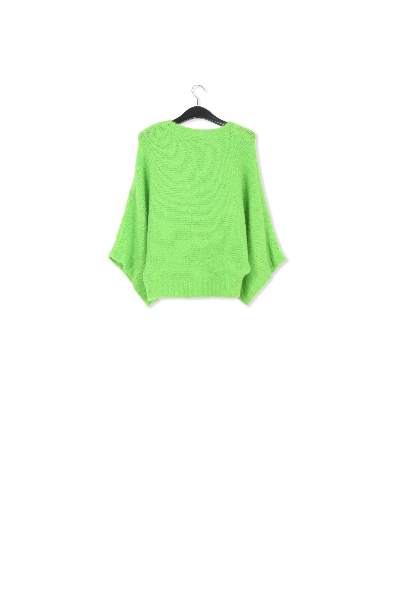 Green knit sweater with cape effect RE—SSENTIEL | Essentiel second hand