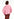 Pink knitted boxy sweater Faume - seconde main