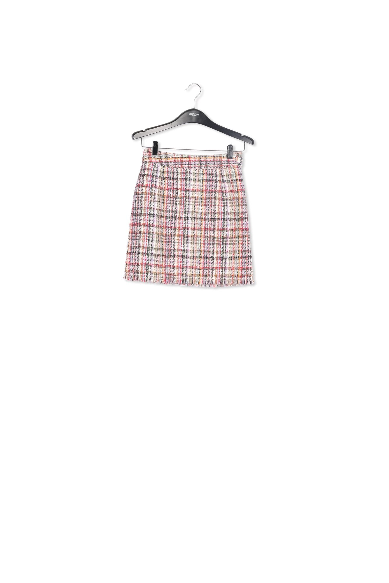 Mini-jupe en tweed multicolore RE—SSENTIEL | Essentiel second hand