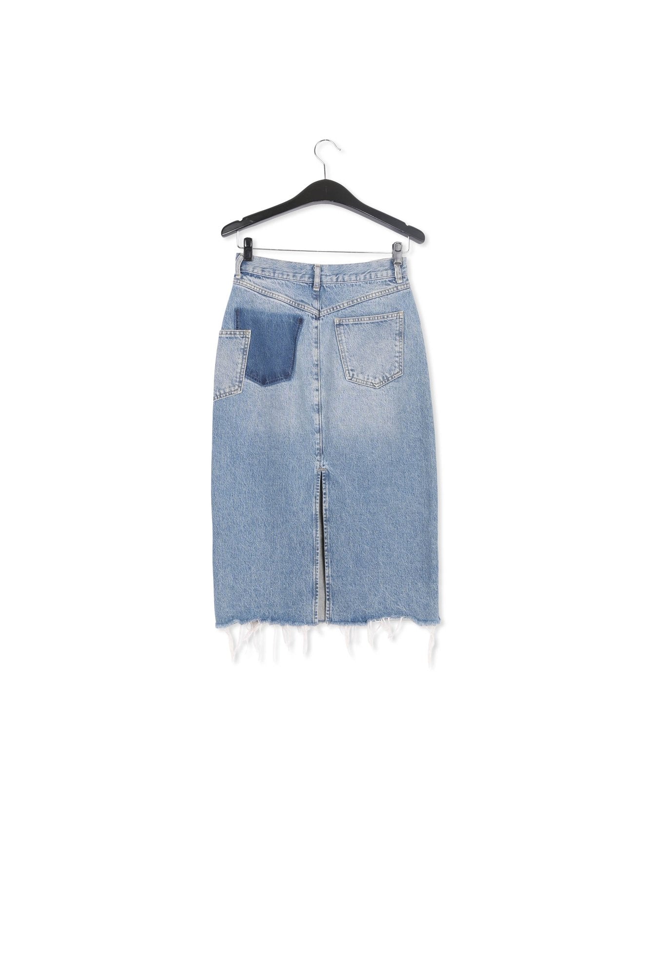 Zimpala blue denim skirt RE—SSENTIEL | Essentiel second hand