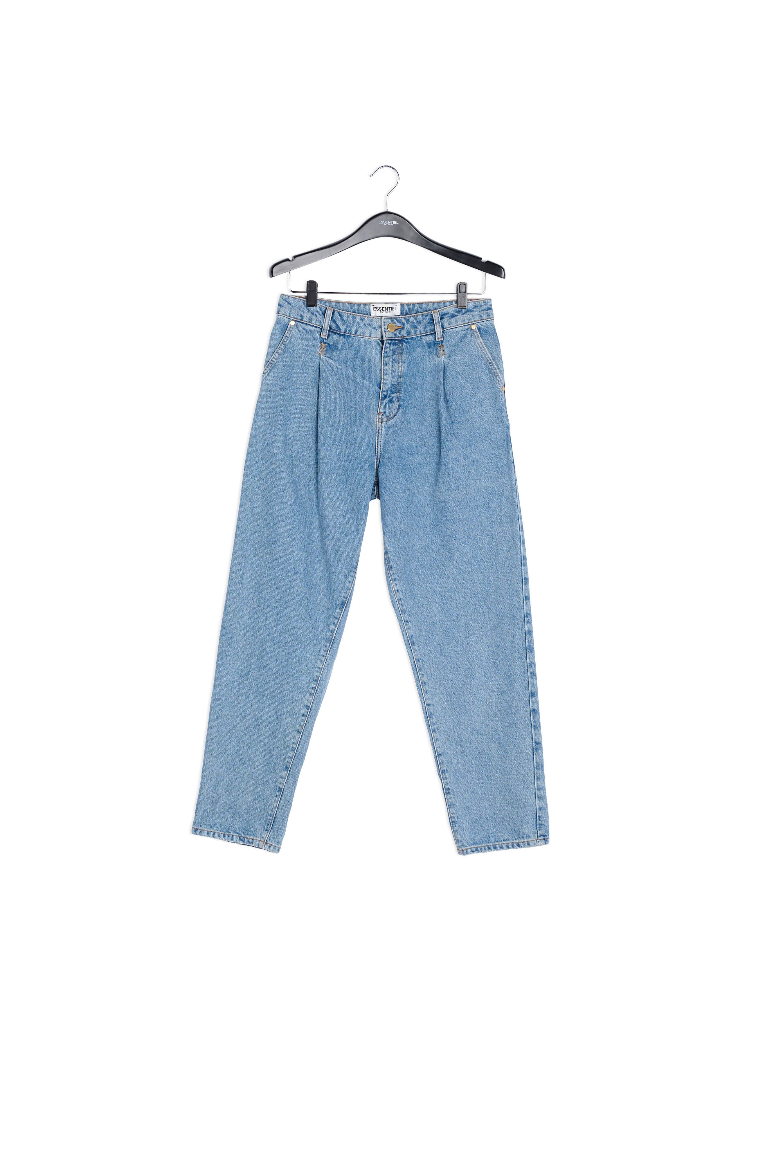 Jean bleu foncé à taille haute RE—SSENTIEL | Essentiel second hand