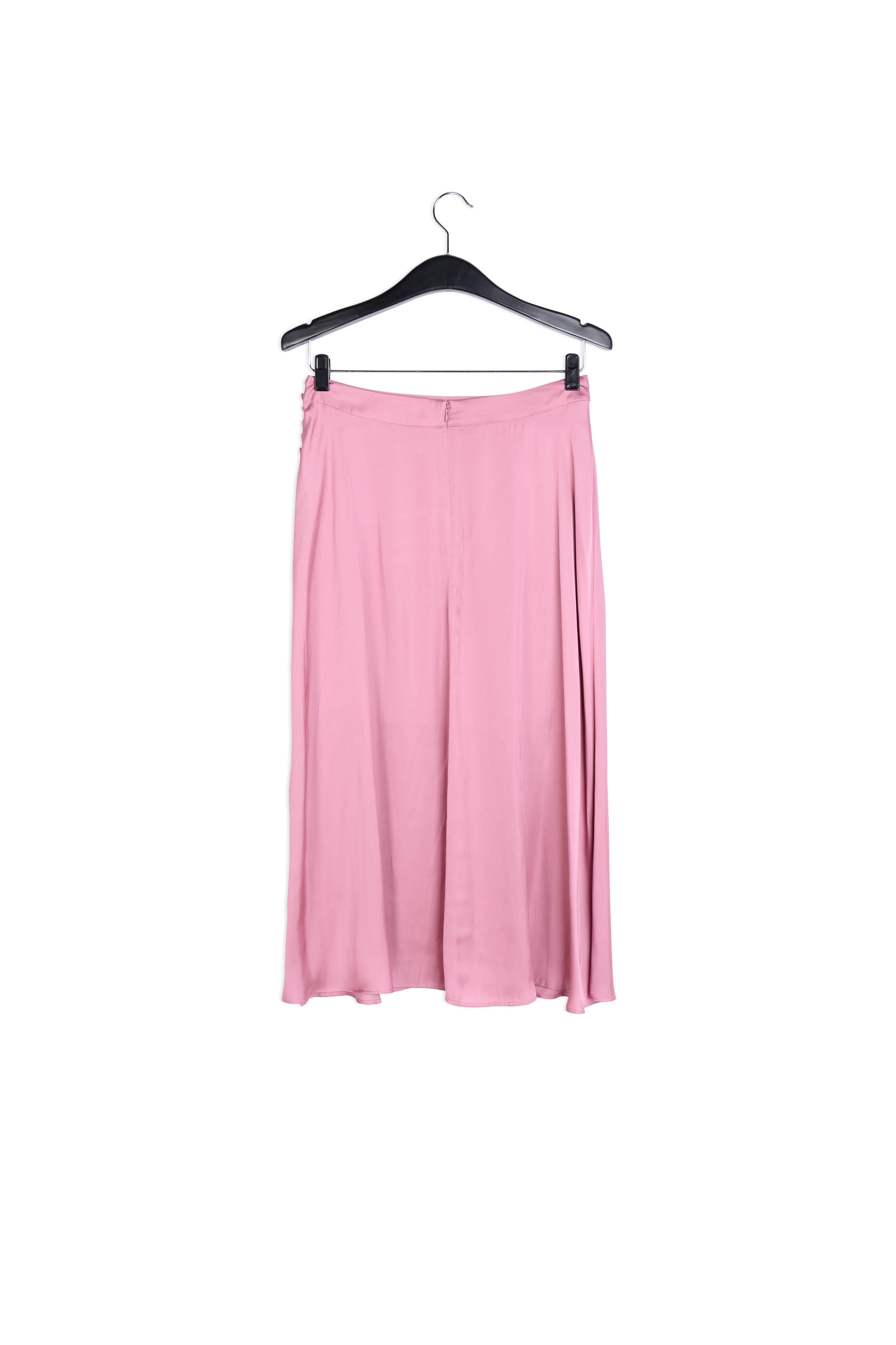 Dusty pink midi skirt RE—SSENTIEL | Essentiel second hand