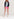 Dark blue mohair-blend cardigan with neon cuffs Faume - seconde main