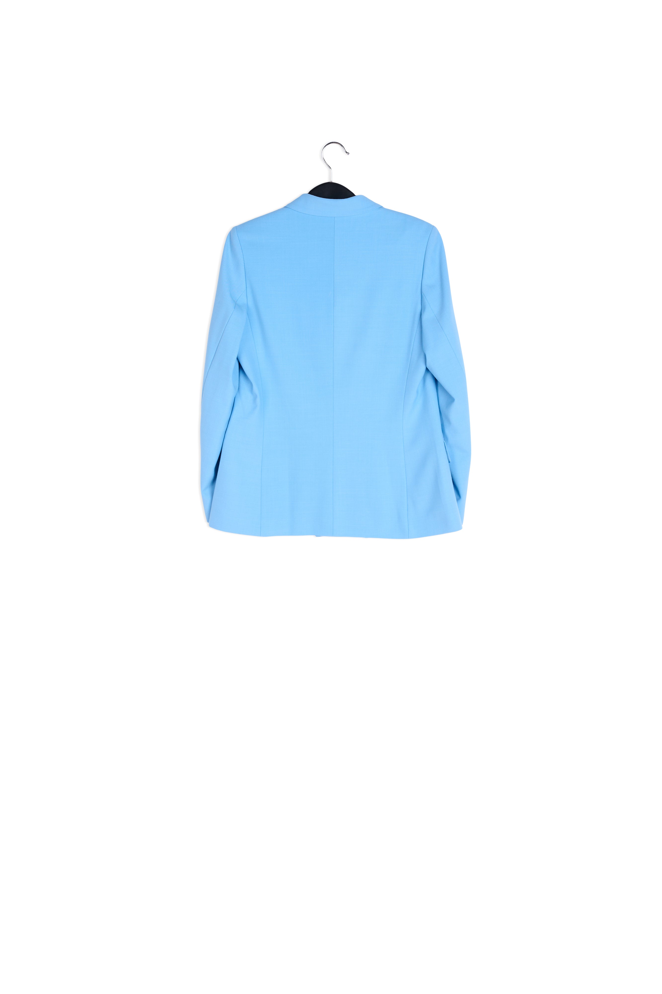 Veste blazer croisé bleu clair RE—SSENTIEL | Essentiel second hand