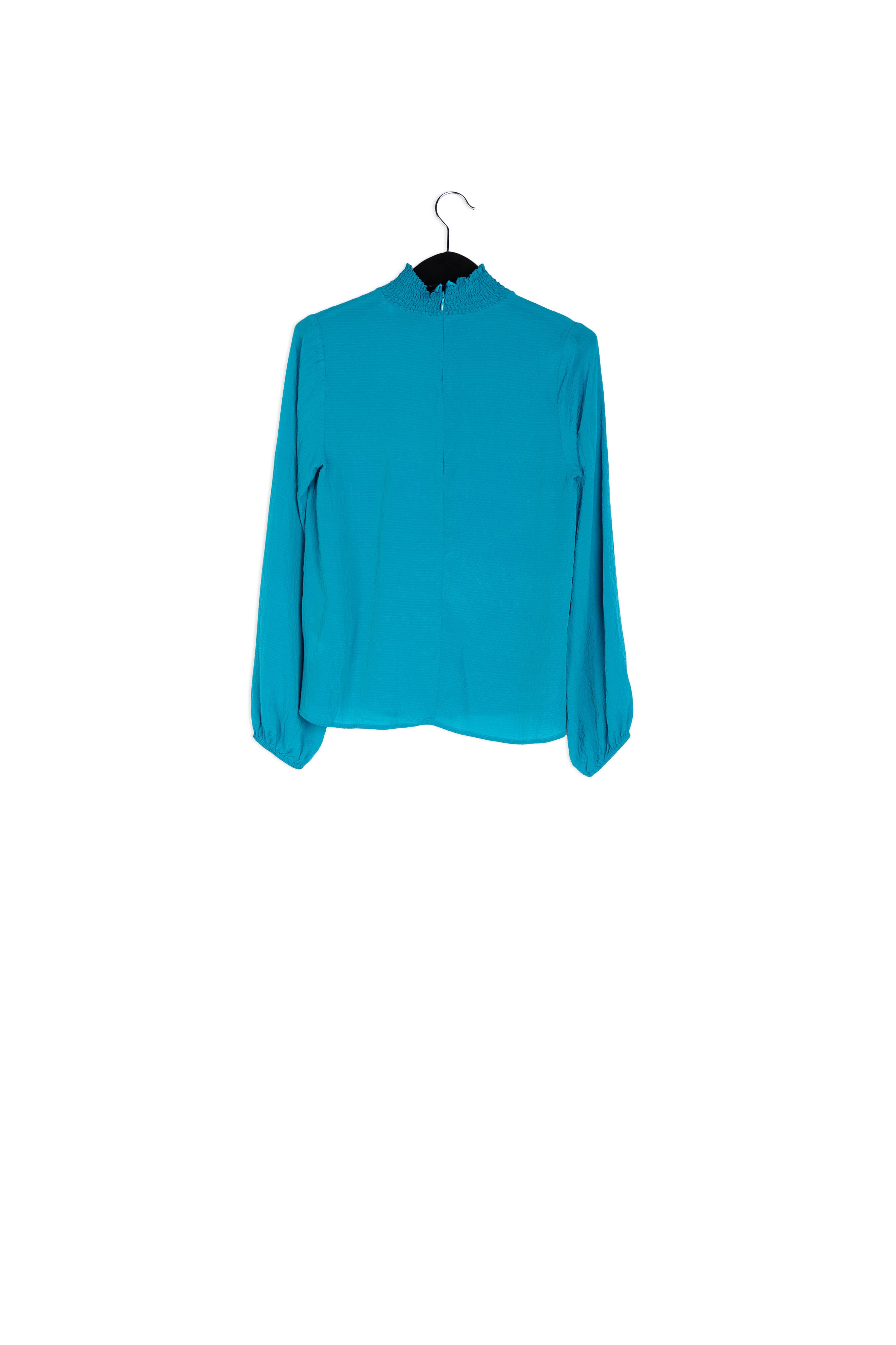 Blauwe top met wijde pasvorm RE—SSENTIEL | Essentiel second hand