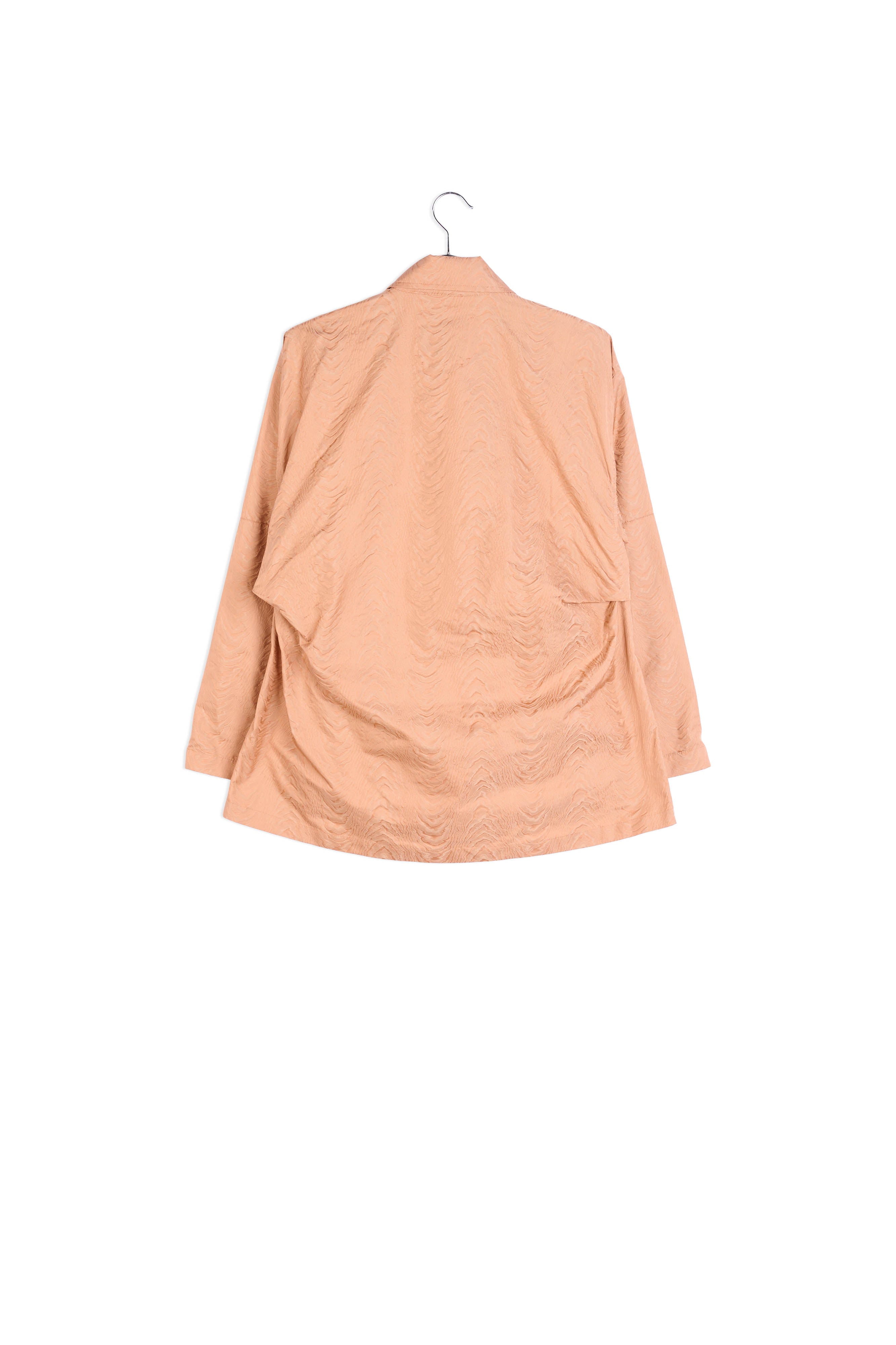 Veste en jacquard brune RE—SSENTIEL | Essentiel second hand