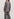 Grey plaid double-breasted blazer Faume - seconde main