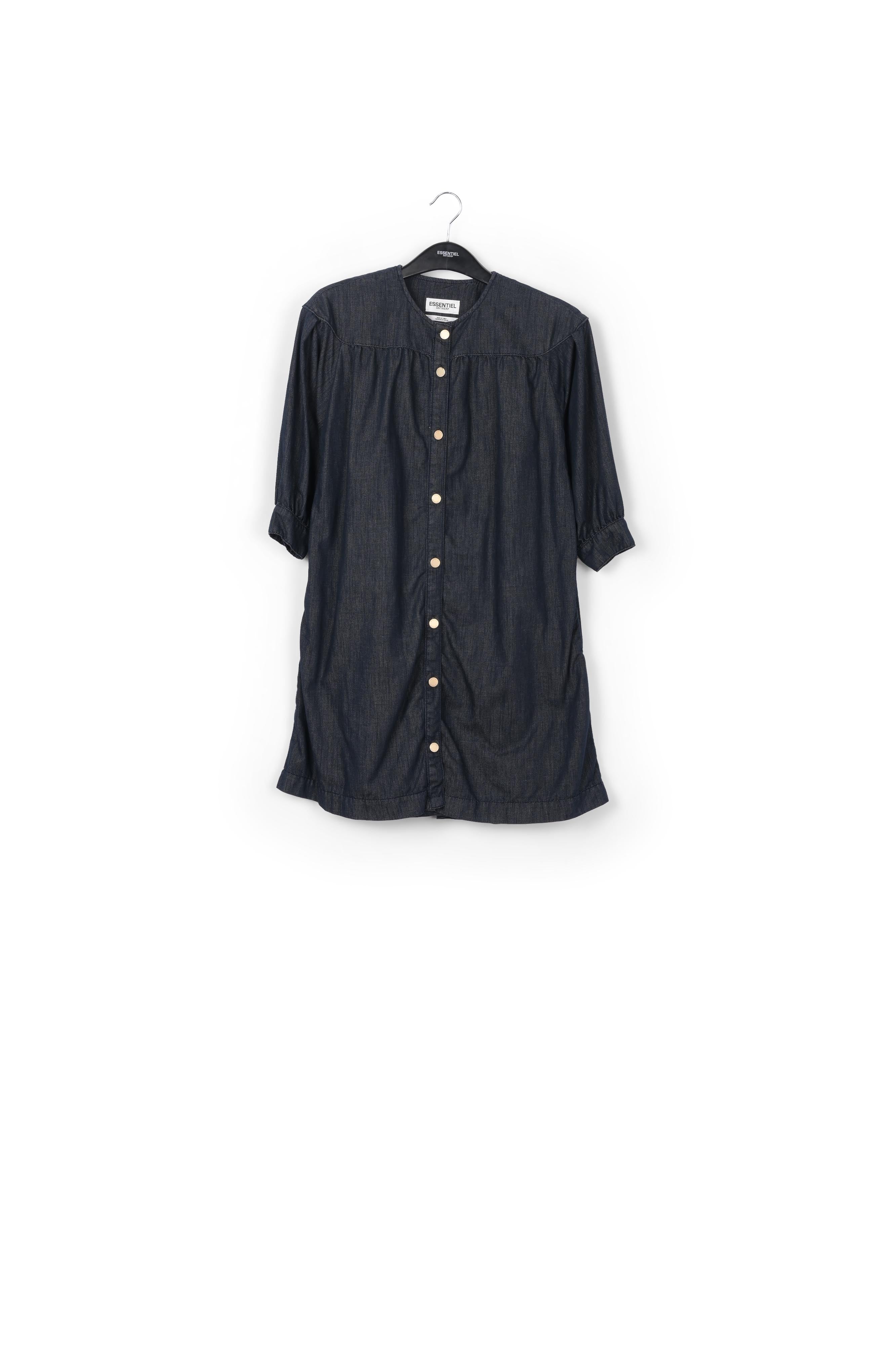 Mini robe jean bleu foncé RE—SSENTIEL | Essentiel second hand