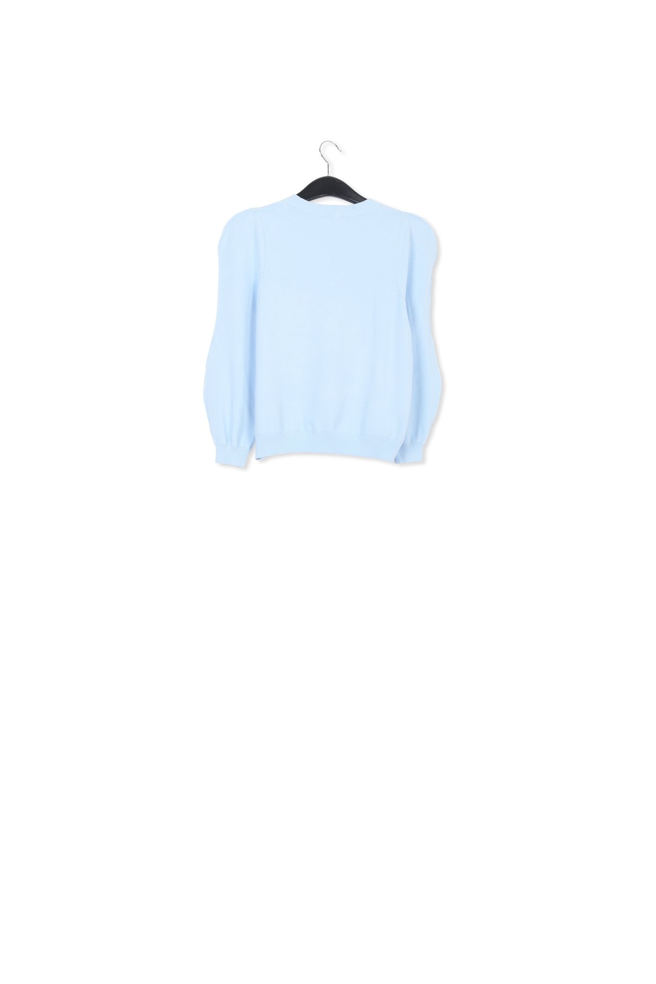 Pull bleu clair à  manches bouffantes RE—SSENTIEL | Essentiel second hand