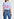 Light blue loose-fit 'Take it or leave it' T-shirt Faume - seconde main