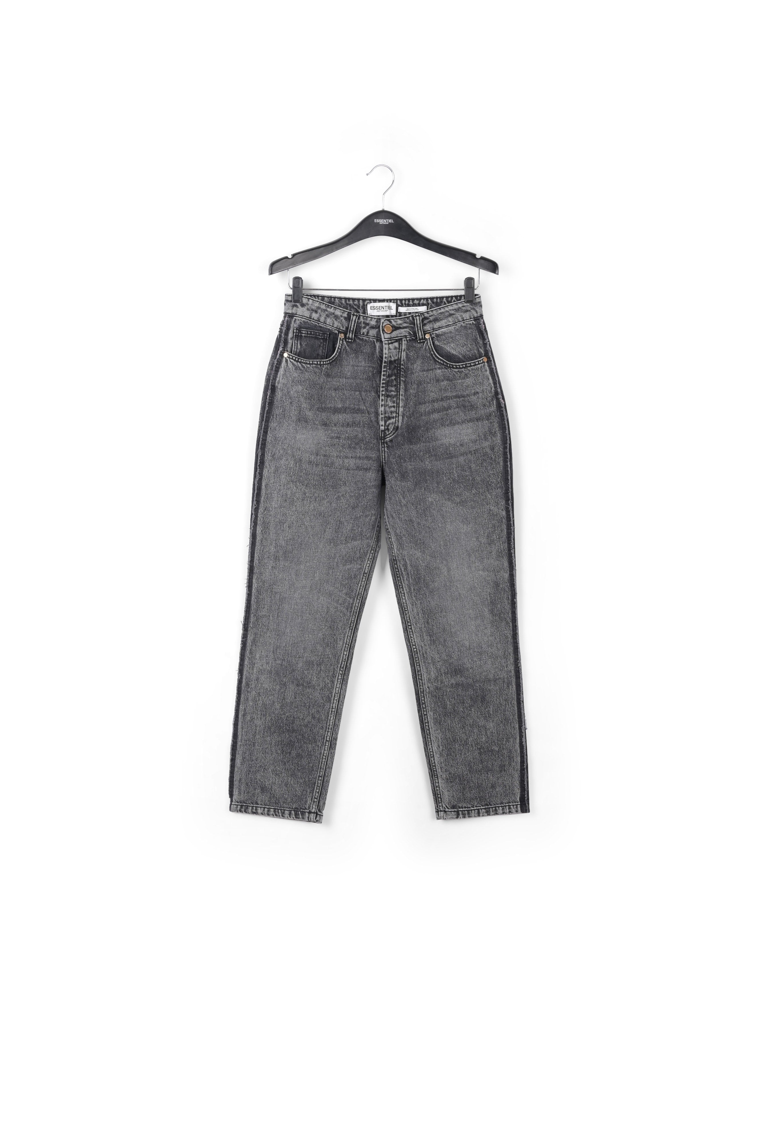 Dark grey straight leg jeans RE—SSENTIEL | Essentiel second hand