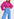 Adries ruffle collar top Faume - seconde main
