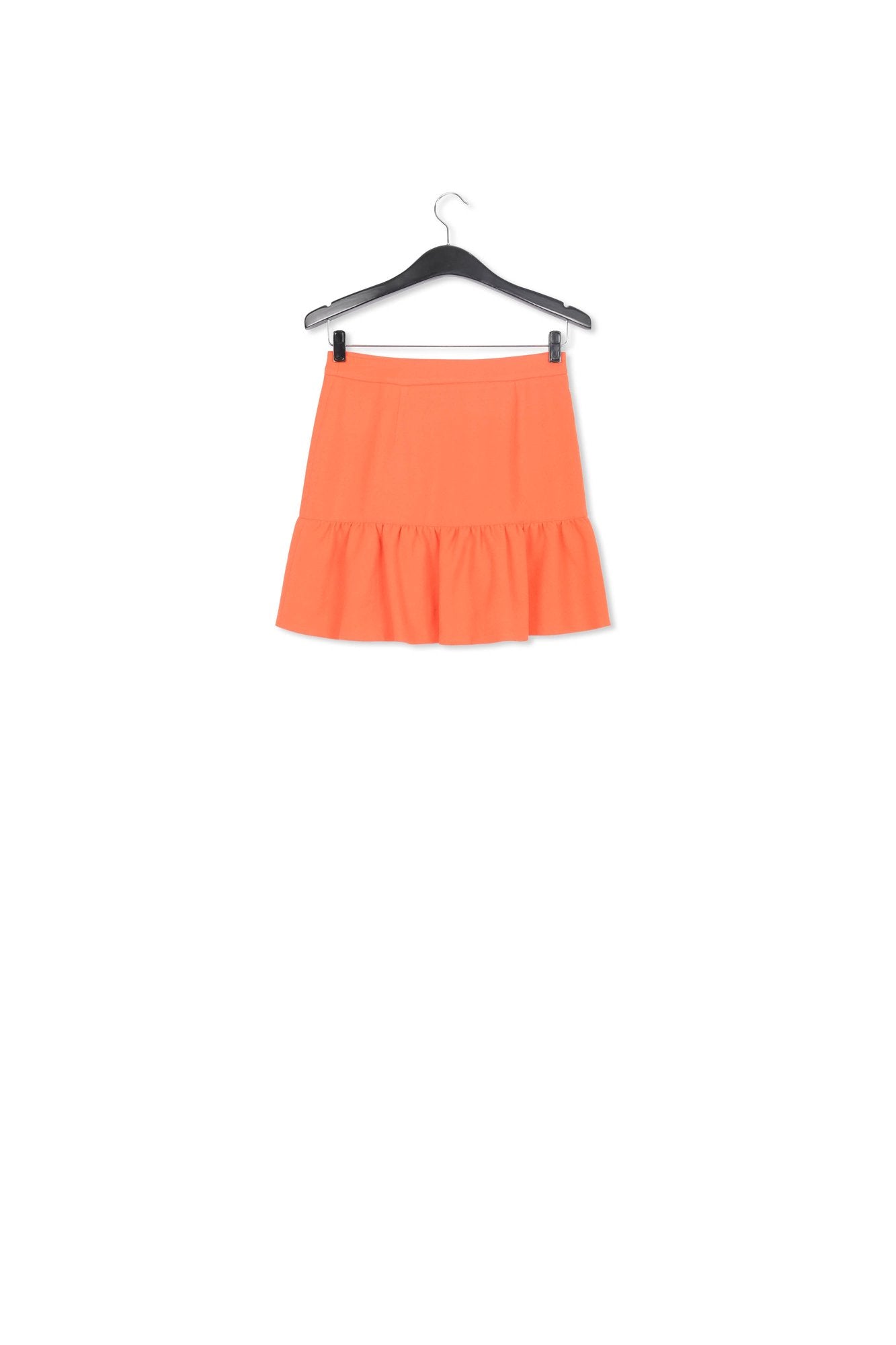 Orange mini wrap skirt RE—SSENTIEL | Essentiel second hand