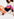 Purple, orange and black v pattern sweater Faume - seconde main