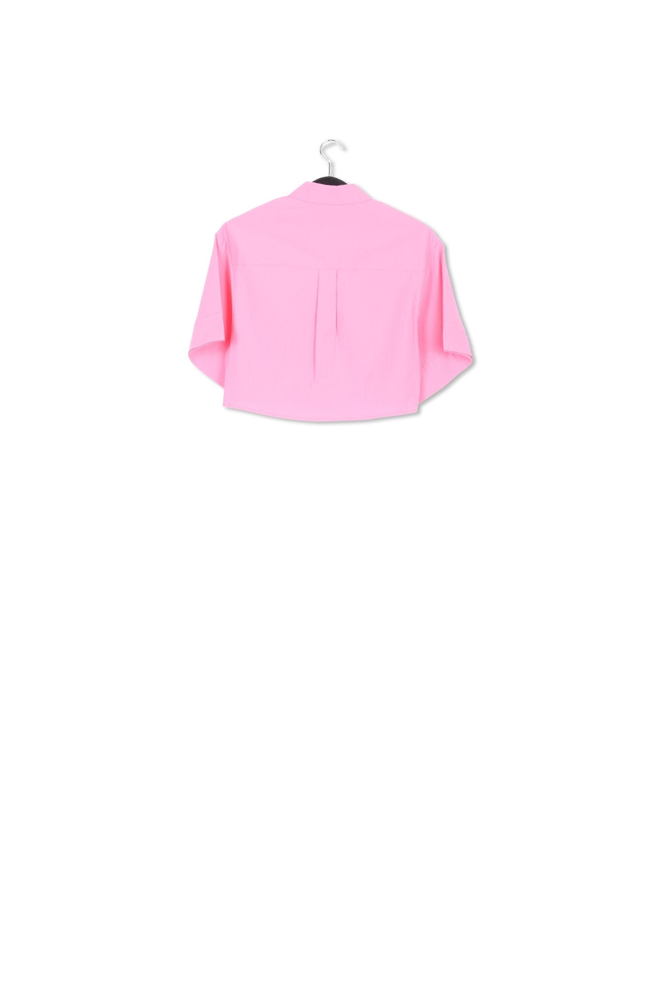 Pink cropped shirt RE—SSENTIEL | Essentiel second hand