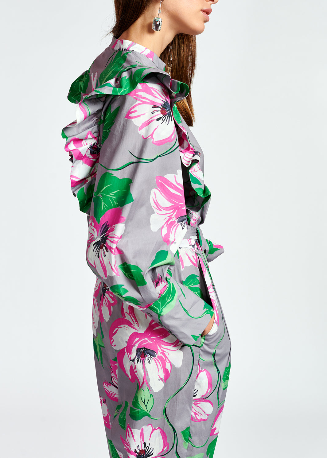 Ruggle sleeve jumpsuit RE—SSENTIEL | Essentiel second hand