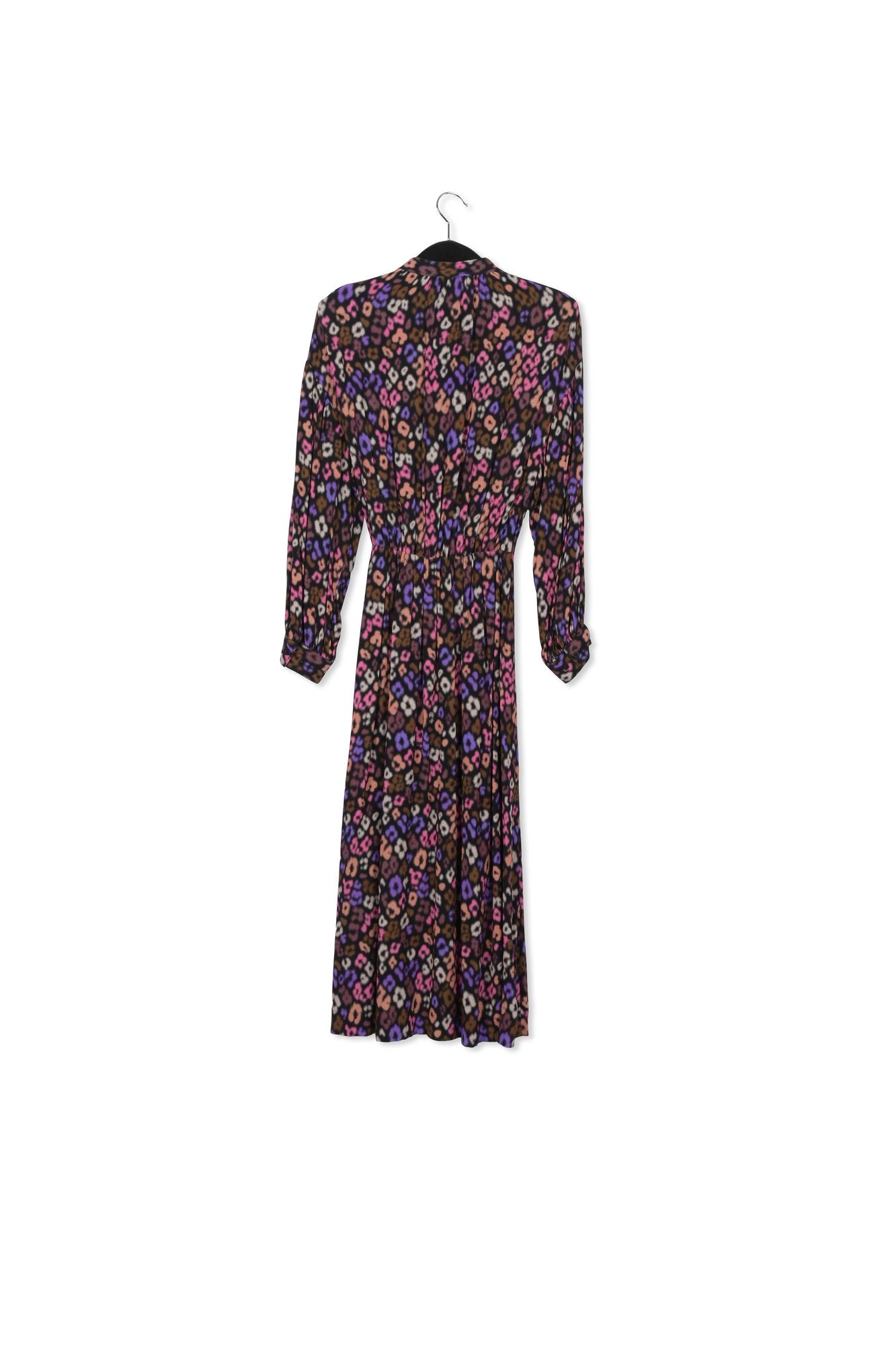 Multicolor abstract print midi-length dress RE—SSENTIEL | Essentiel second hand