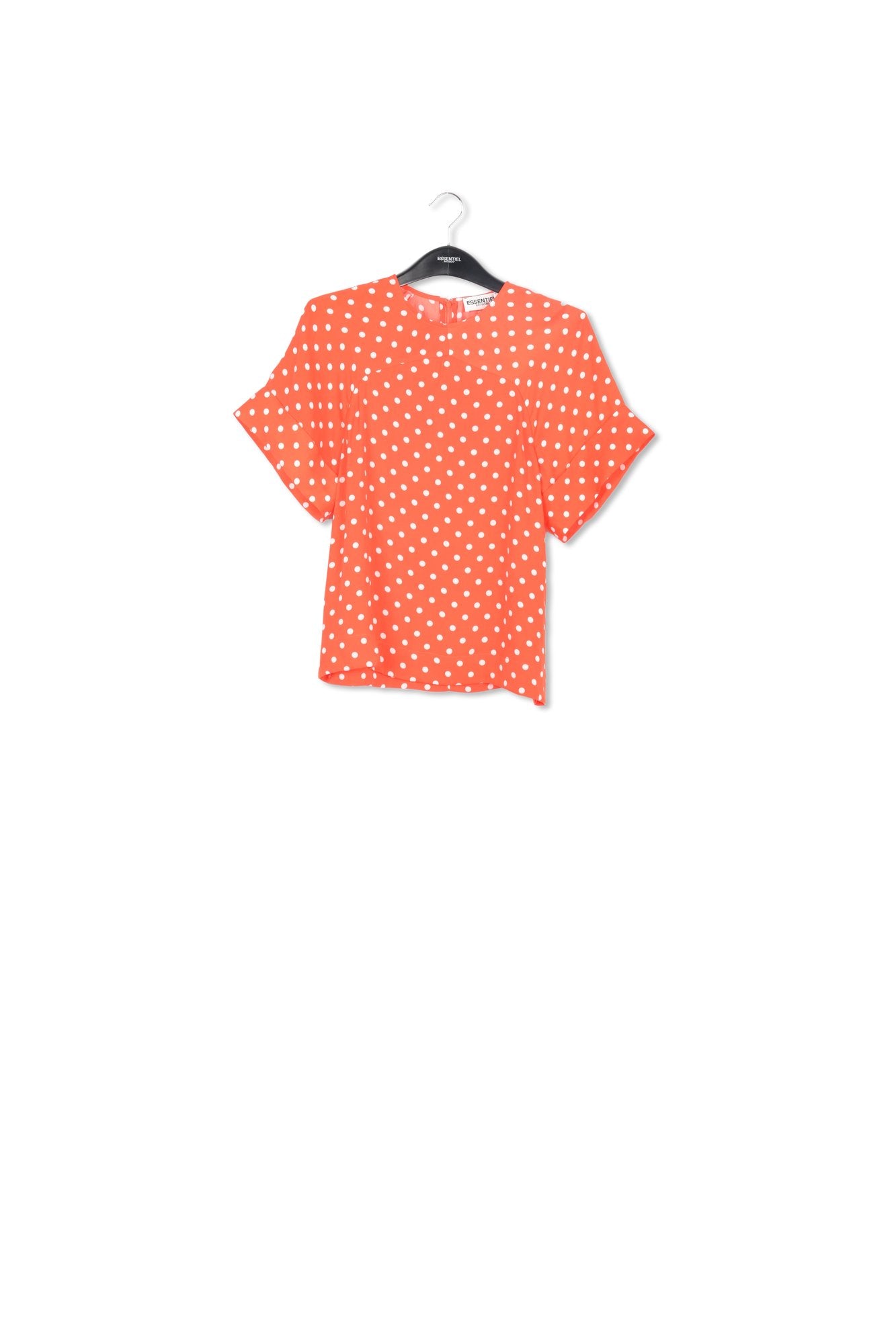 Top rouge à pois RE—SSENTIEL | Essentiel second hand