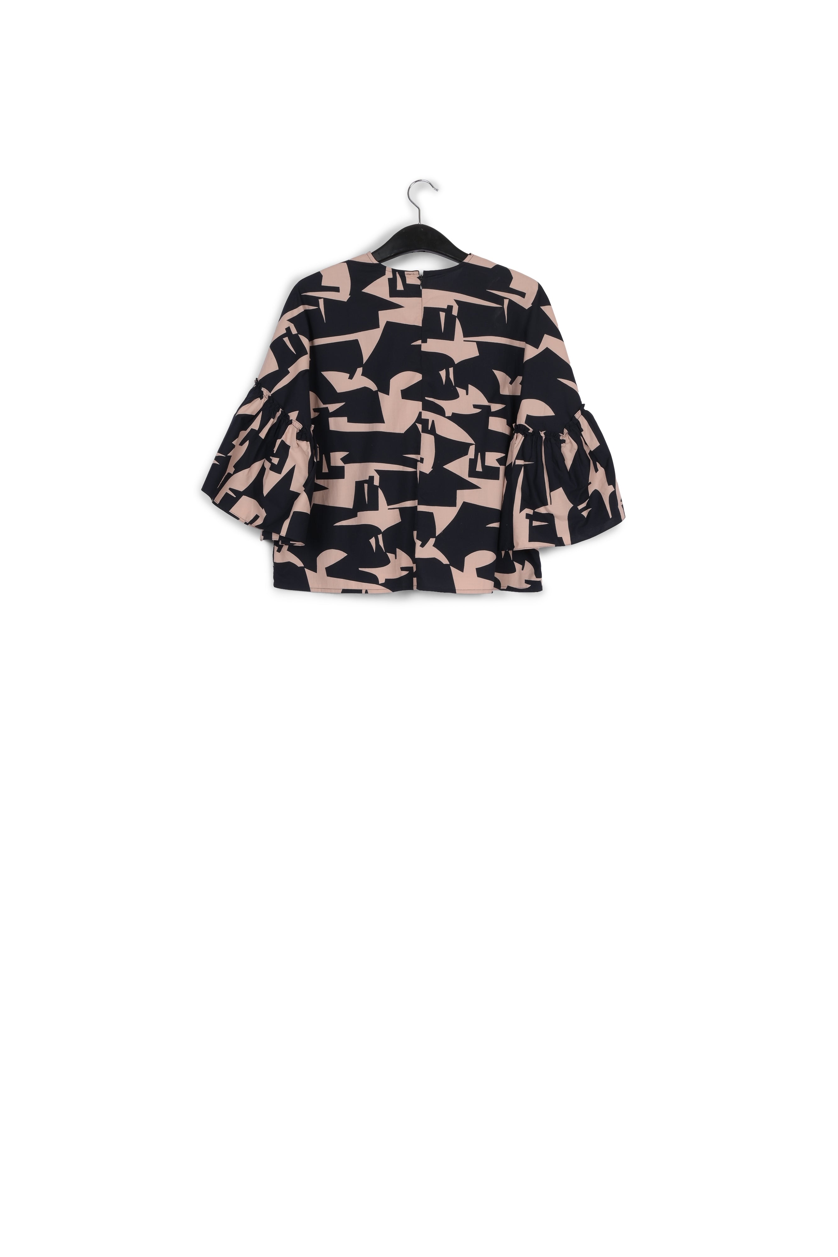 Kakigroene mini-jurk met slangenprint RE—SSENTIEL | Essentiel second hand