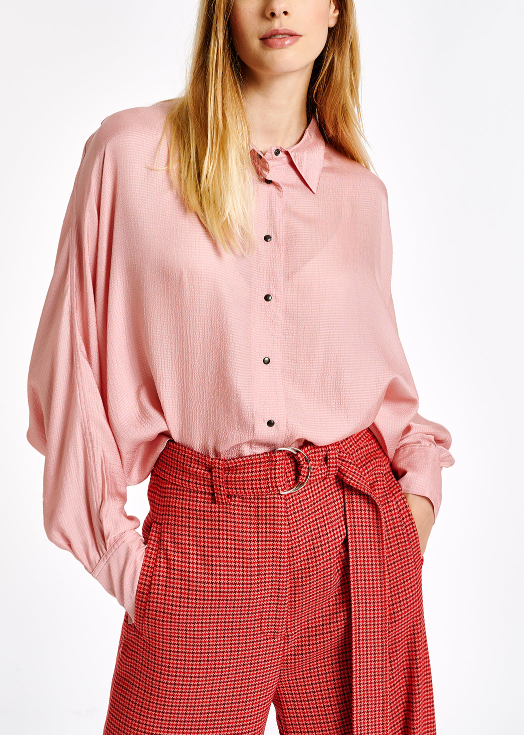 Chemise oversize rose RE—SSENTIEL | Essentiel second hand