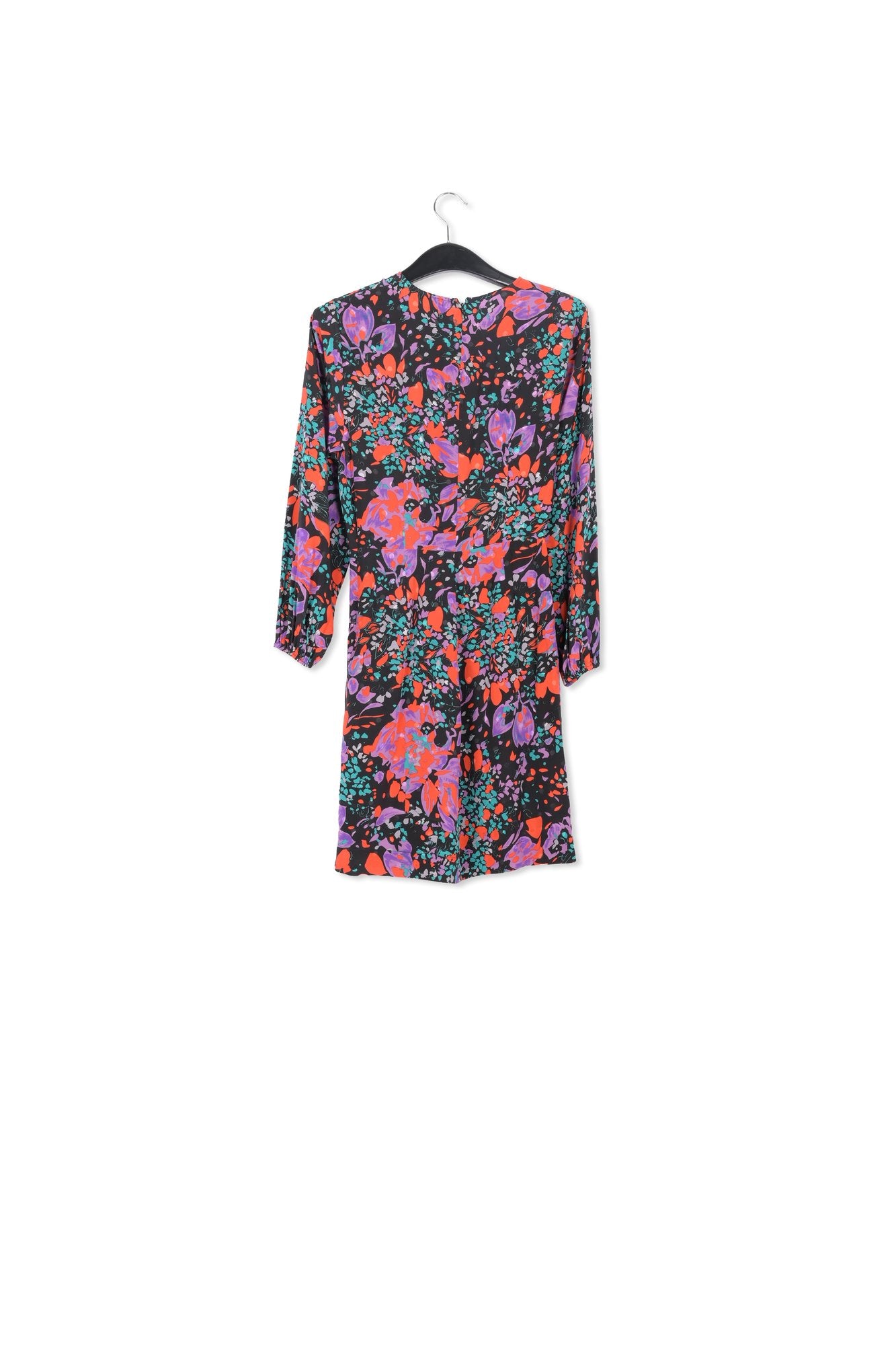 Mini-robe noire en jacquard de soie RE—SSENTIEL | Essentiel second hand