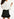 Black mini skirt with ruffle Faume - seconde main