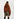 Camel diamond pattern knitted sweater Faume - seconde main
