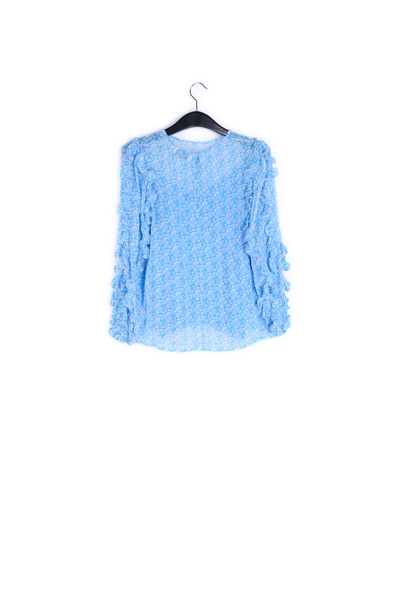 Ruffled sleeve top RE—SSENTIEL | Essentiel second hand