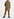 Brown houndstooth wool-blend coat Faume - seconde main