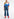 Blue cotton-stretch flared-fit jeans Faume - seconde main