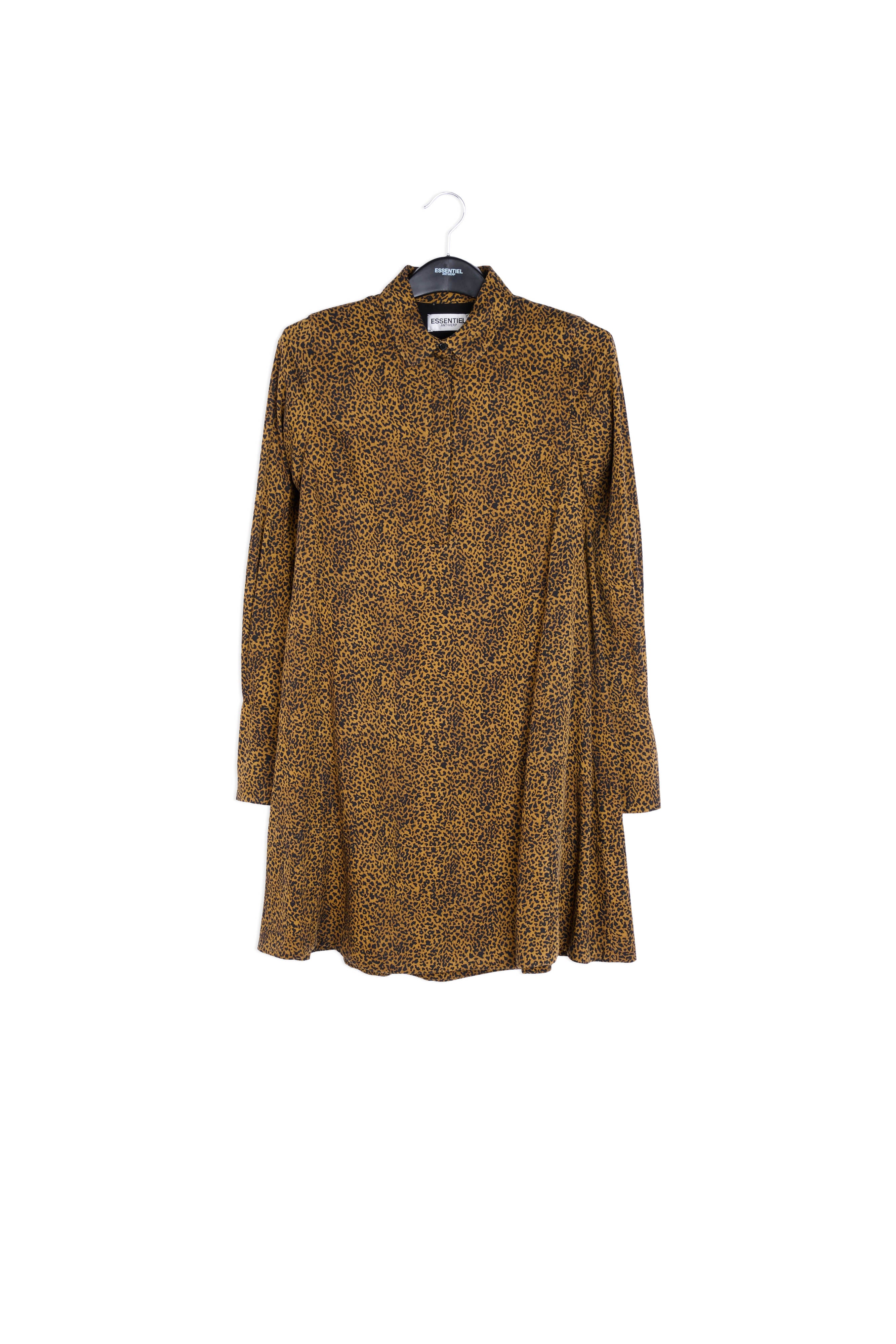 A-line dress with leopard print RE—SSENTIEL | Essentiel second hand