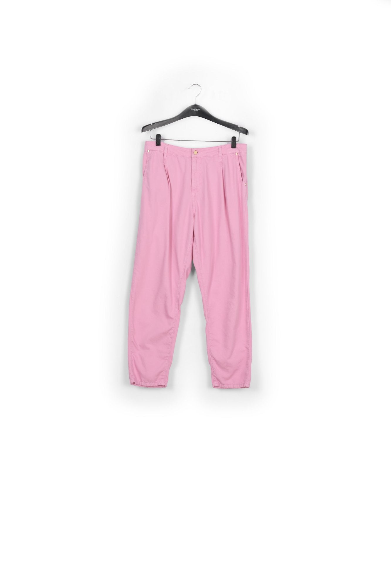 Light pink loose-fit denim pants RE—SSENTIEL | Essentiel second hand