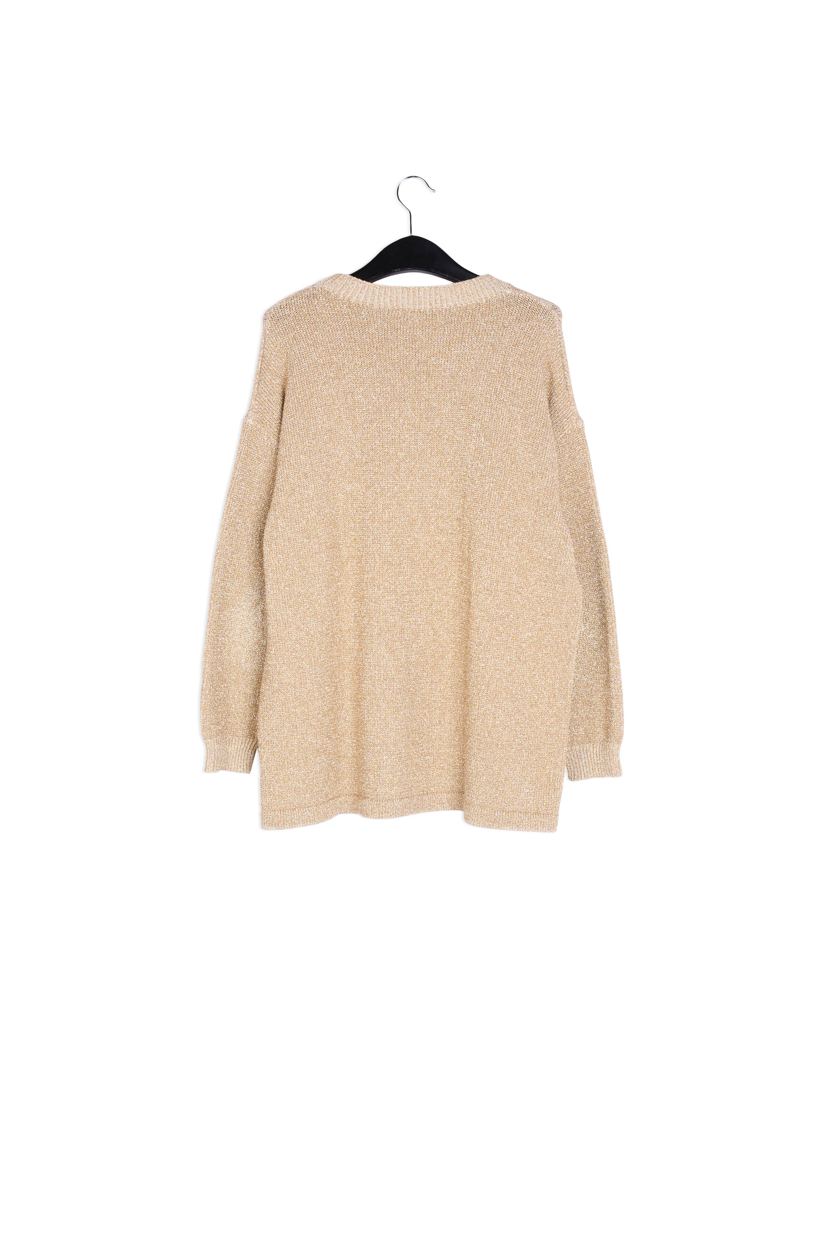 Pull doré à coupe ample RE—SSENTIEL | Essentiel second hand