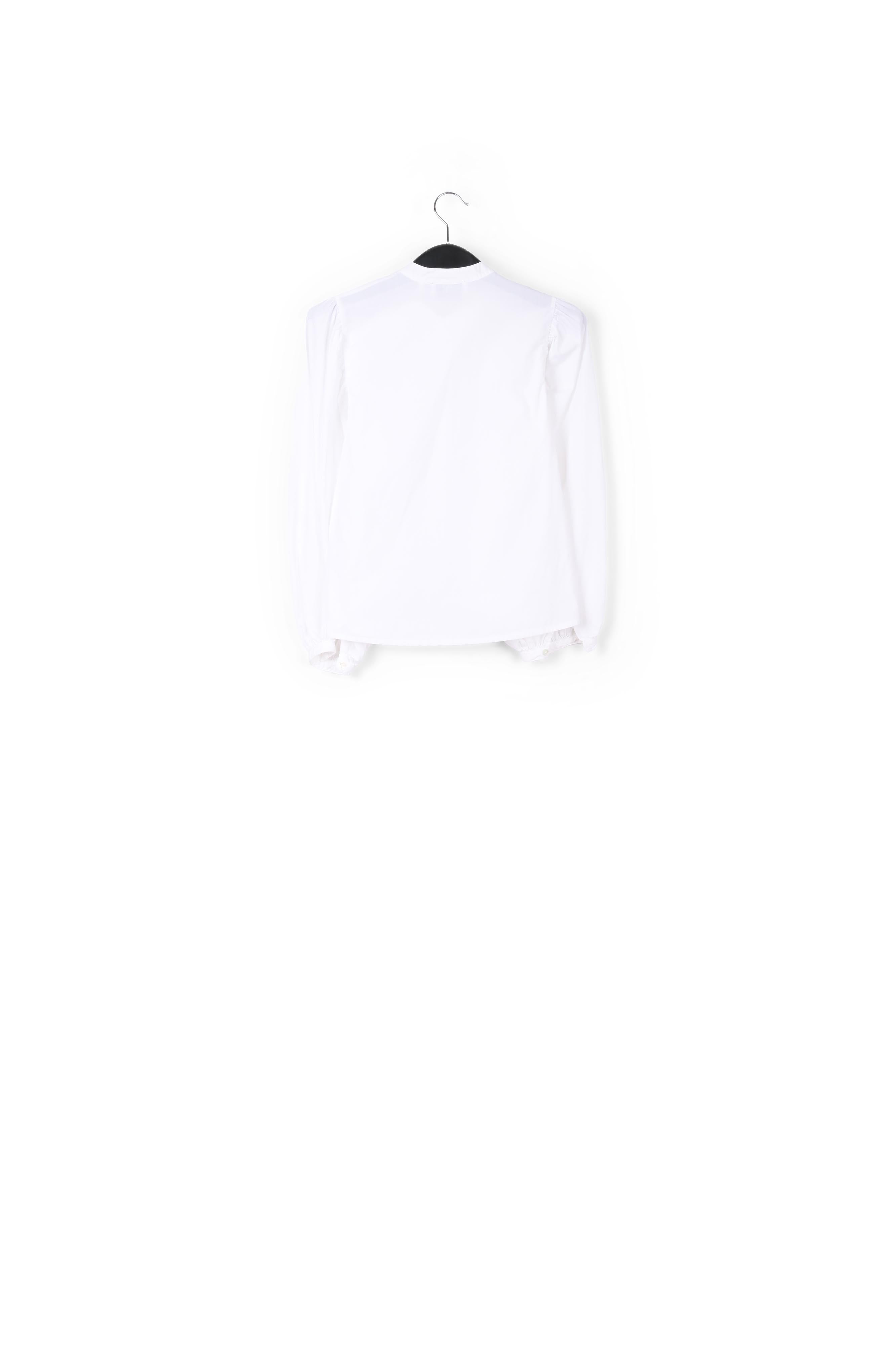 White cotton blouse RE—SSENTIEL | Essentiel second hand