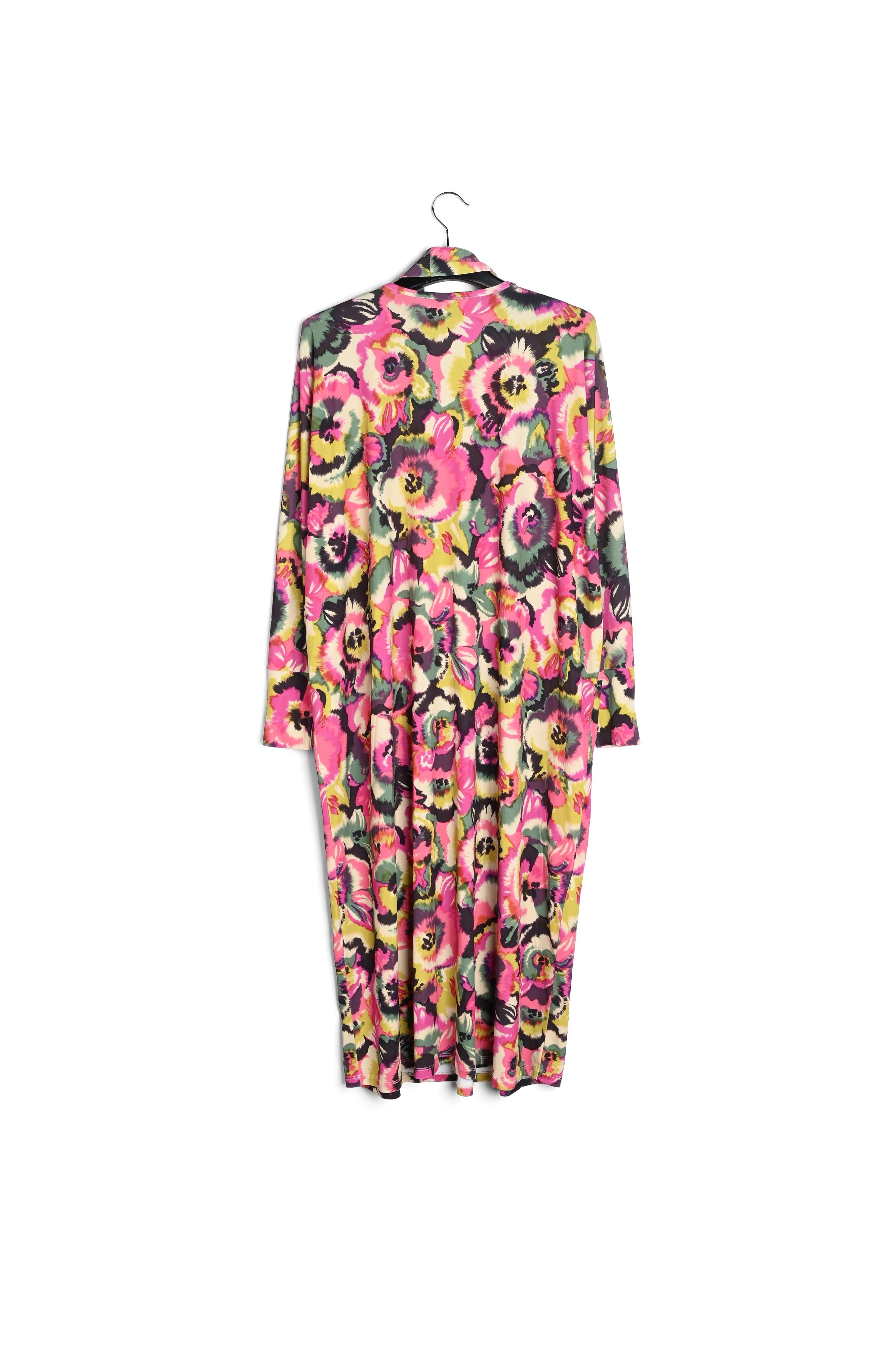 Kleurrijke midi-jurk met bloemenprint RE—SSENTIEL | Essentiel second hand